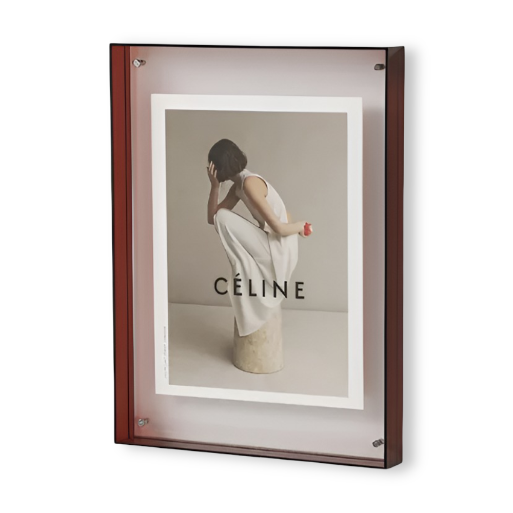 RectaCryl Bilderrahmen - Moderner, Minimalistischer Acryl Bilderrahmen