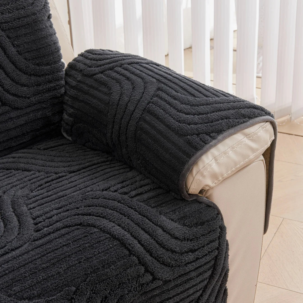 Relaxsessel Schonbezug Weich – Gesteppter Sesselbezug für TV-Sessel, Recliner & Wohnzimmer