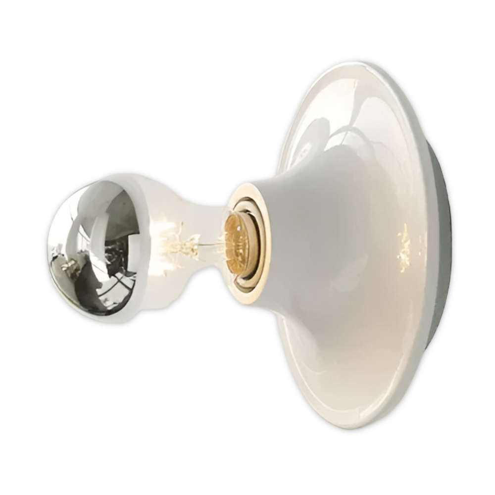 Industrielle Retro-Wandleuchte – Vintage-Lampe aus Eisen – Ø 15 cm mit E27-Fassung