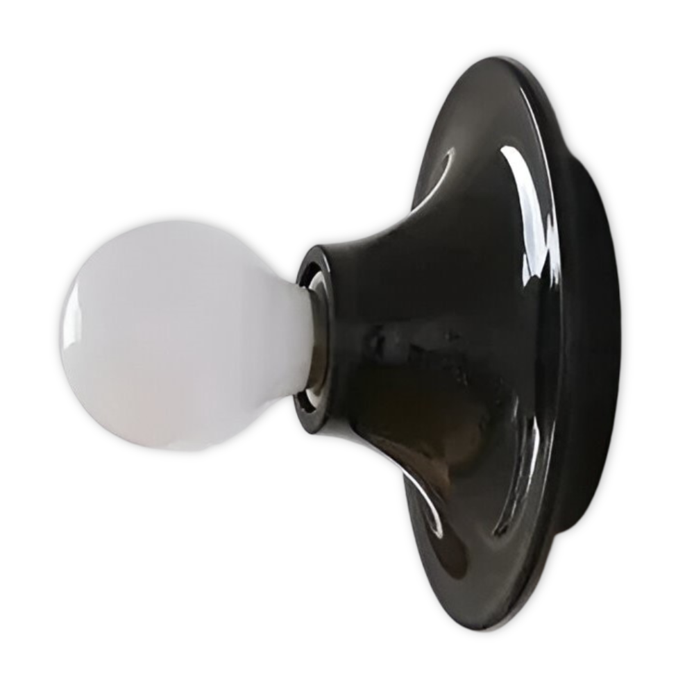 Industrielle Retro-Wandleuchte – Vintage-Lampe aus Eisen – Ø 15 cm mit E27-Fassung