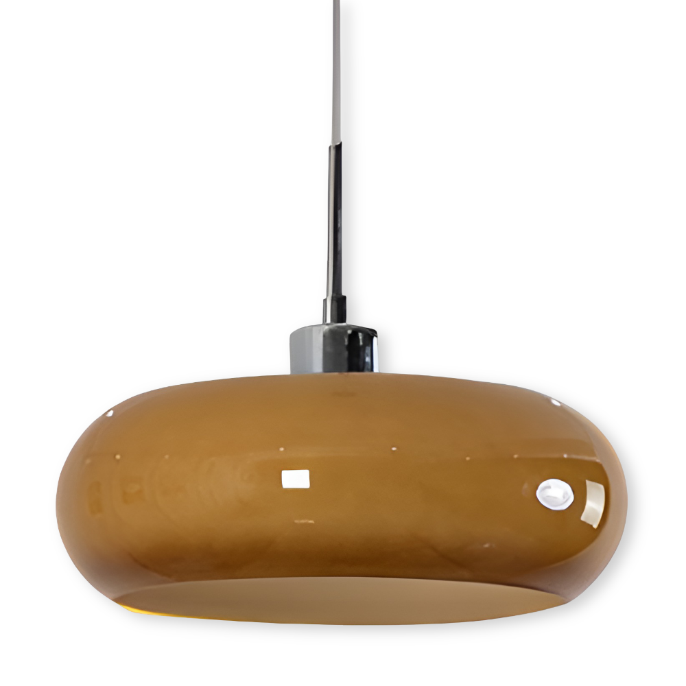 Retro Minimalistische Bauhaus Glas Pendelleuchte - Moderne Kreisförmige Hängelampe