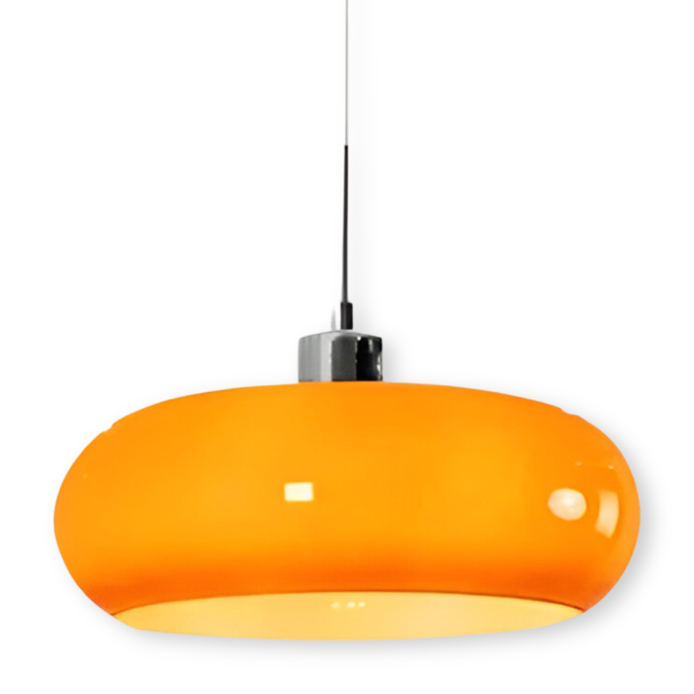 Retro Minimalistische Bauhaus Glas Pendelleuchte - Moderne Kreisförmige Hängelampe