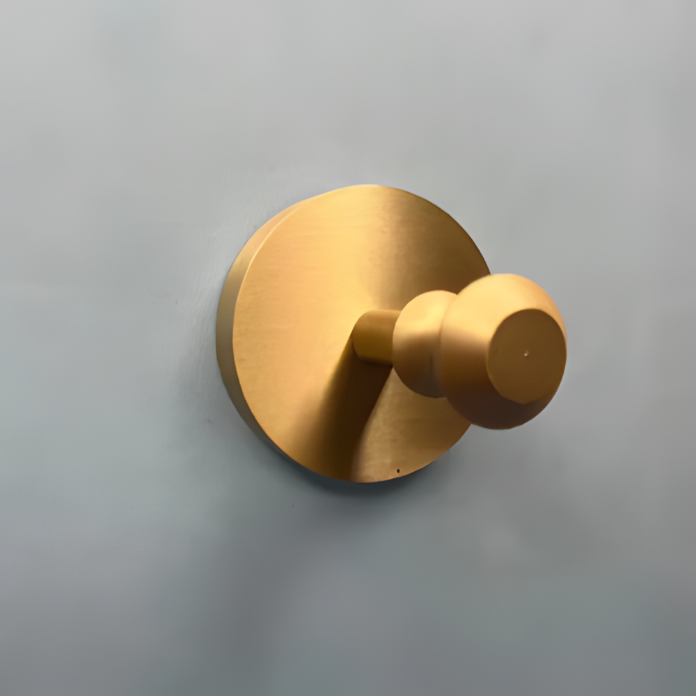Rustikale Kleiderhaken mit Tiermotiven – dekorative Wandhaken aus Messing mit Golddetails