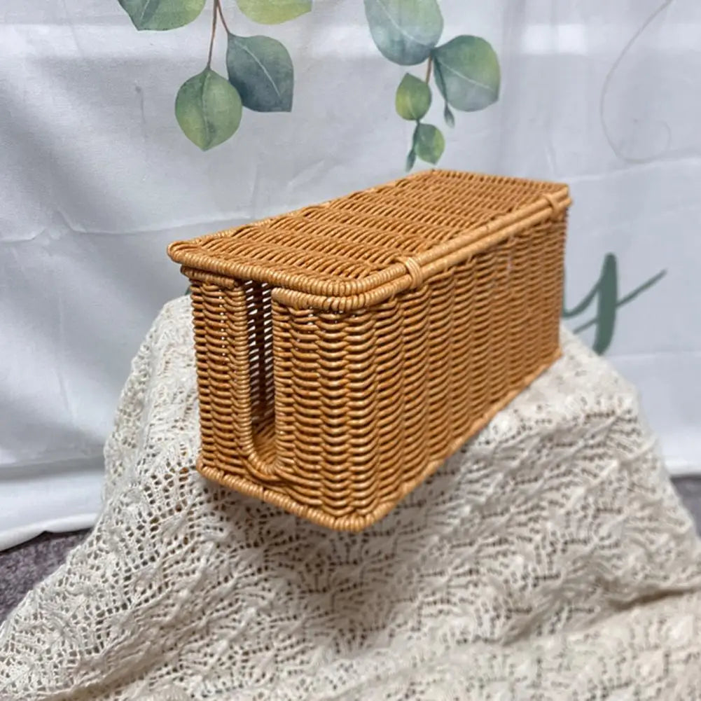 Rustré Kabelbox | Rustikales Design, Praktische Organisation, 31,5 x 13 x 13 cm 7