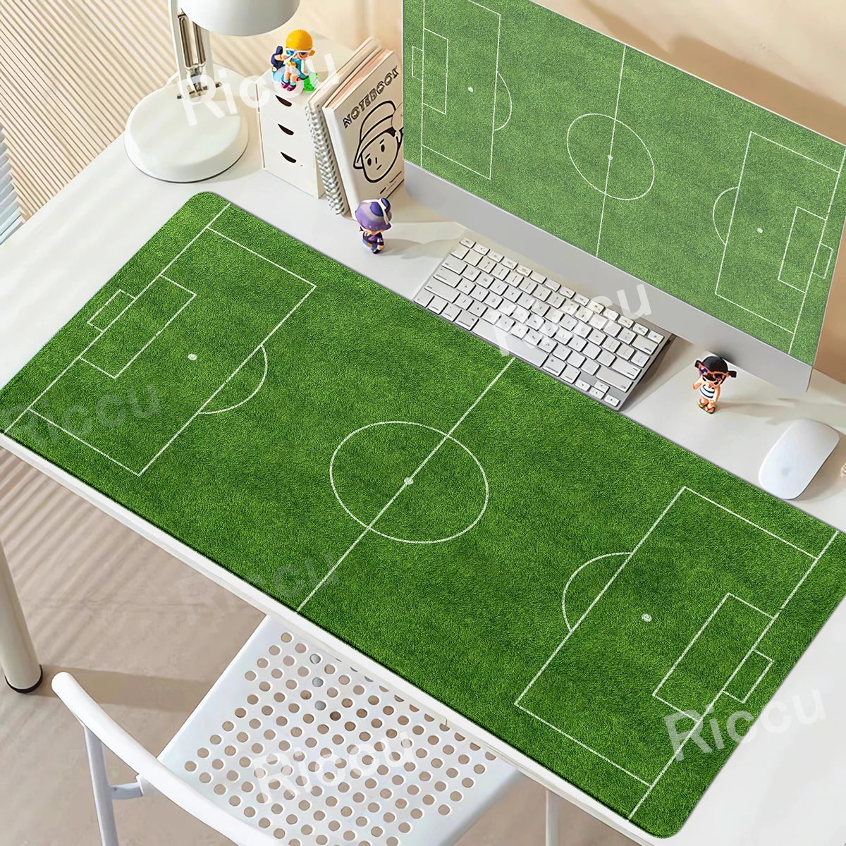 Rutschfestes Gaming-Mauspad 400x900 mm – Fußball-Design für präzise Gamer-Erlebnisse 6