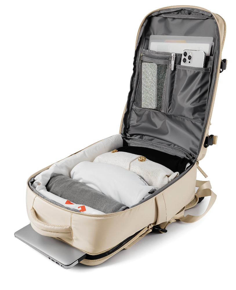 Savvy Multi-Compartment Reisetasche - Rucksack mit Schuhfach - Reise-Rucksack