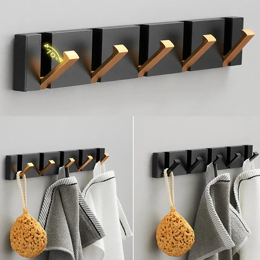 Sento Wandhaken Garderobe | Faltbar, Edelstahl, Minimalistisch 4