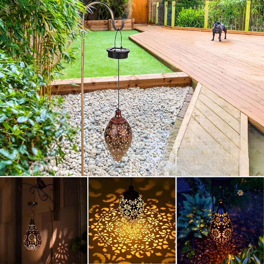 ShadowArt - Solarbetriebene und wasserdichte Hollowed-Out Lichter