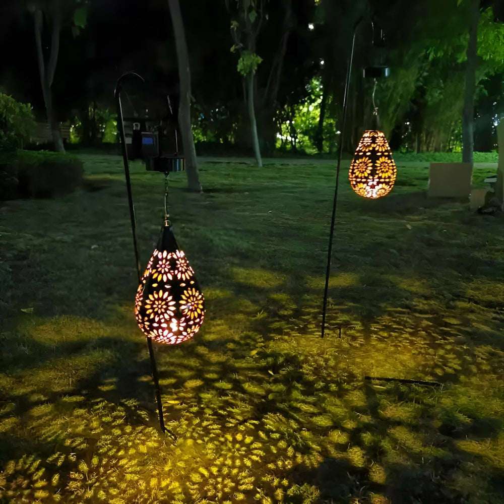 ShadowArt - Solarbetriebene und wasserdichte Hollowed-Out Lichter