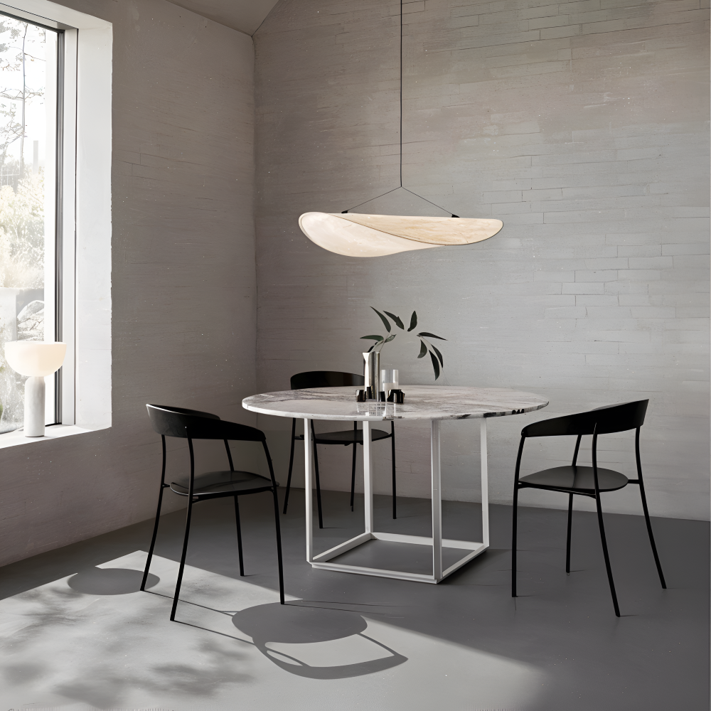 SilkyFab Pendelleuchte - Handgefertigte LED Hängelampe aus Stoff