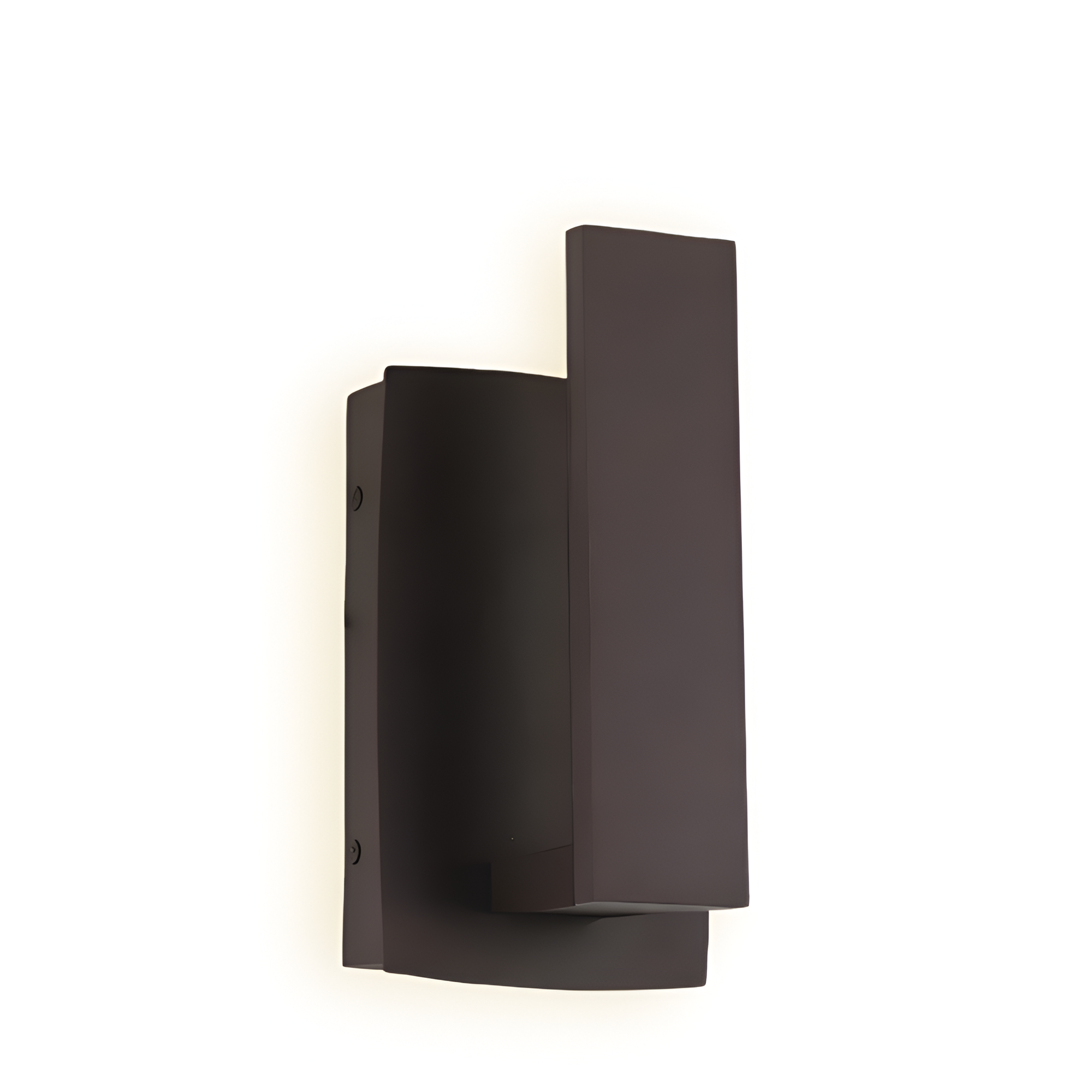SimpliBlack Wandleuchte - Wasserdichte Aluminium Gartenbeleuchtung - Minimalistische Wandleuchte für Draußen