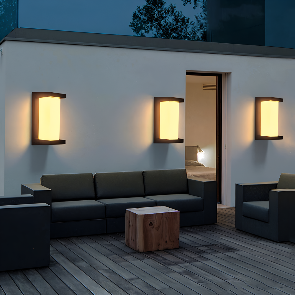 SmartSense Wandleuchte - LED Gartenbeleuchtung - Wasserdichte Außenbeleuchtung