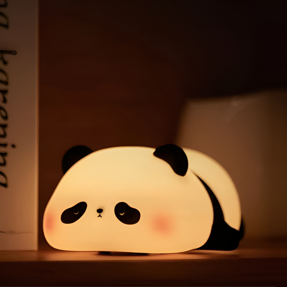 Soft Glow Panda LED Nachtlicht - Wiederaufladbares Kinder-Nachtlicht