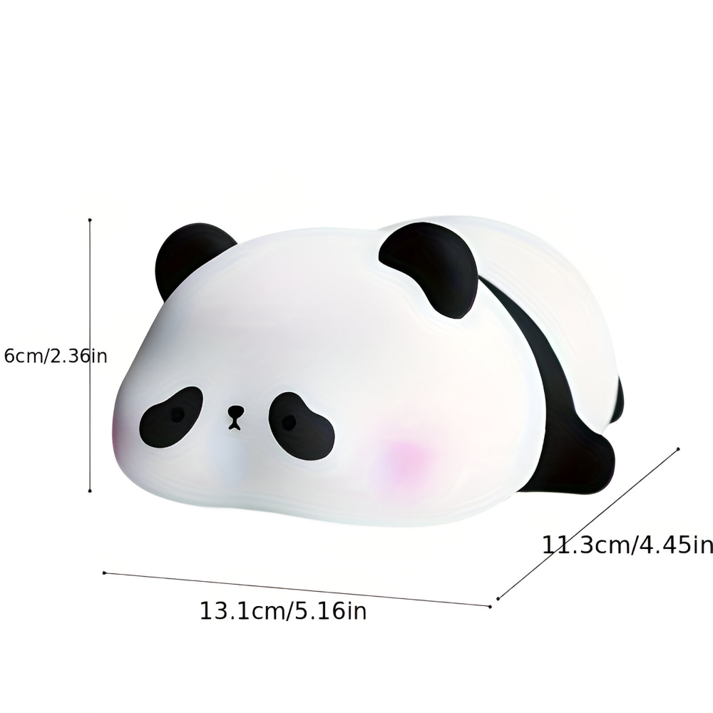 Soft Glow Panda LED Nachtlicht - Wiederaufladbares Kinder-Nachtlicht
