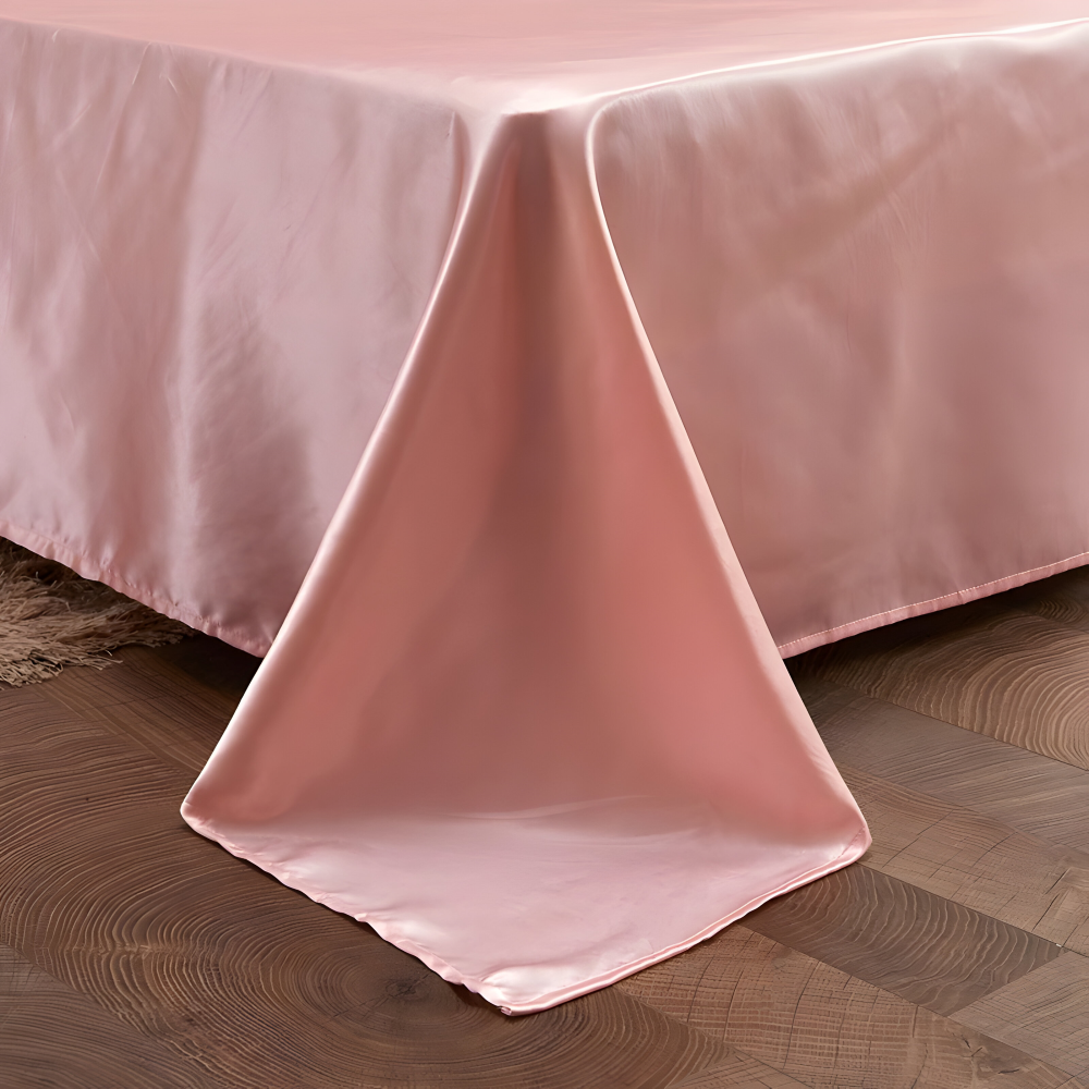 SoftiRay Bettwäsche - Luxuriöses Einfarbiges Rayon Bettdecke