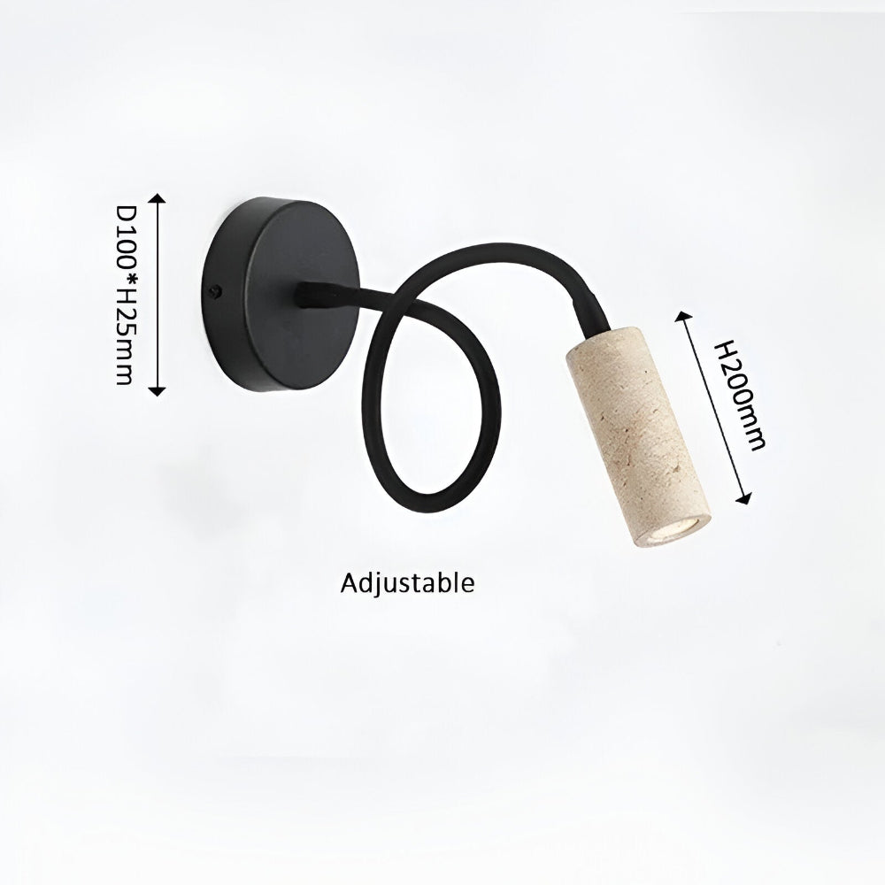 Stilvolle Marmor Wandleuchte für moderne Wohnräume - Elegante Wandbeleuchtung