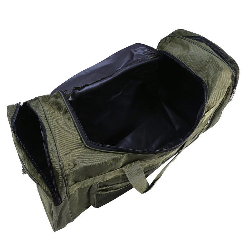 Stylische Nylon Reisetasche - Große Kapazität Schwarz Wochenendtasche 4