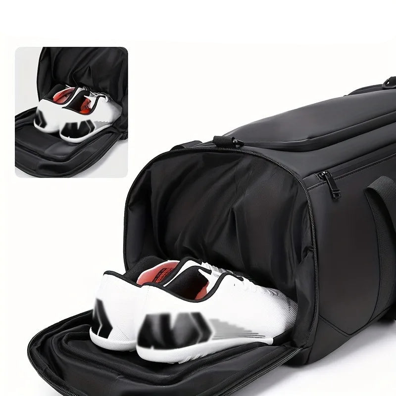 Stylische Sporttasche Damen - Geräumige Reisetasche in Schwarz für Übernachtungen 4