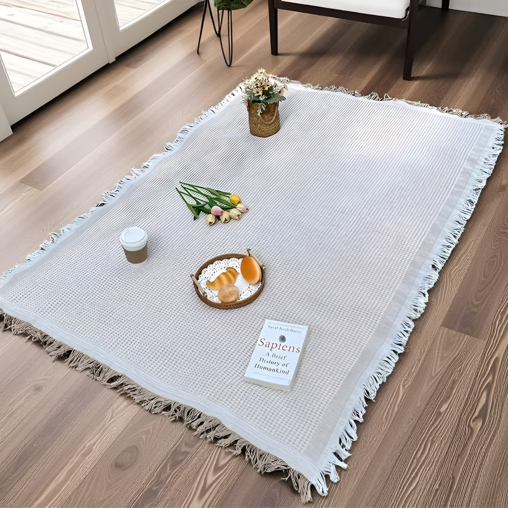Stylische Picknickdecke 180x180 cm - Wasserdicht & Faltbar - Outdoor Strandmatte & Campingdecke