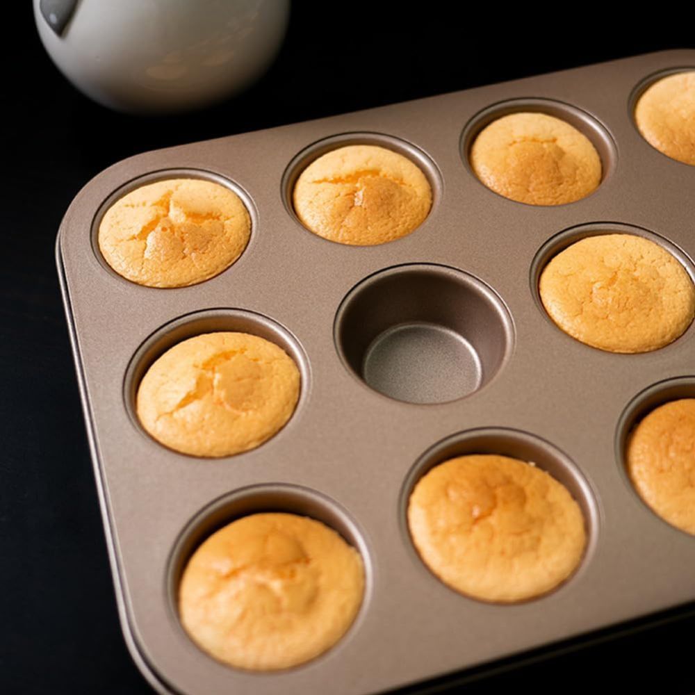 SweetBake Muffinform | Hochwertiger Kohlenstoffstahl, Antihaftbeschichtung 9