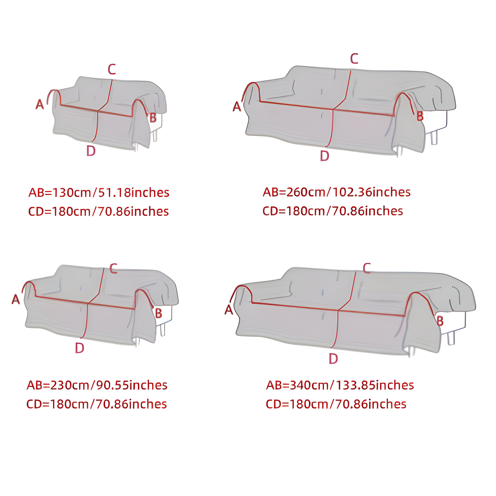 TasselBliss Plaid - Hochwertige Chenille Wurfdecke - Rutschfester Sofabezug Fleece Blanket
