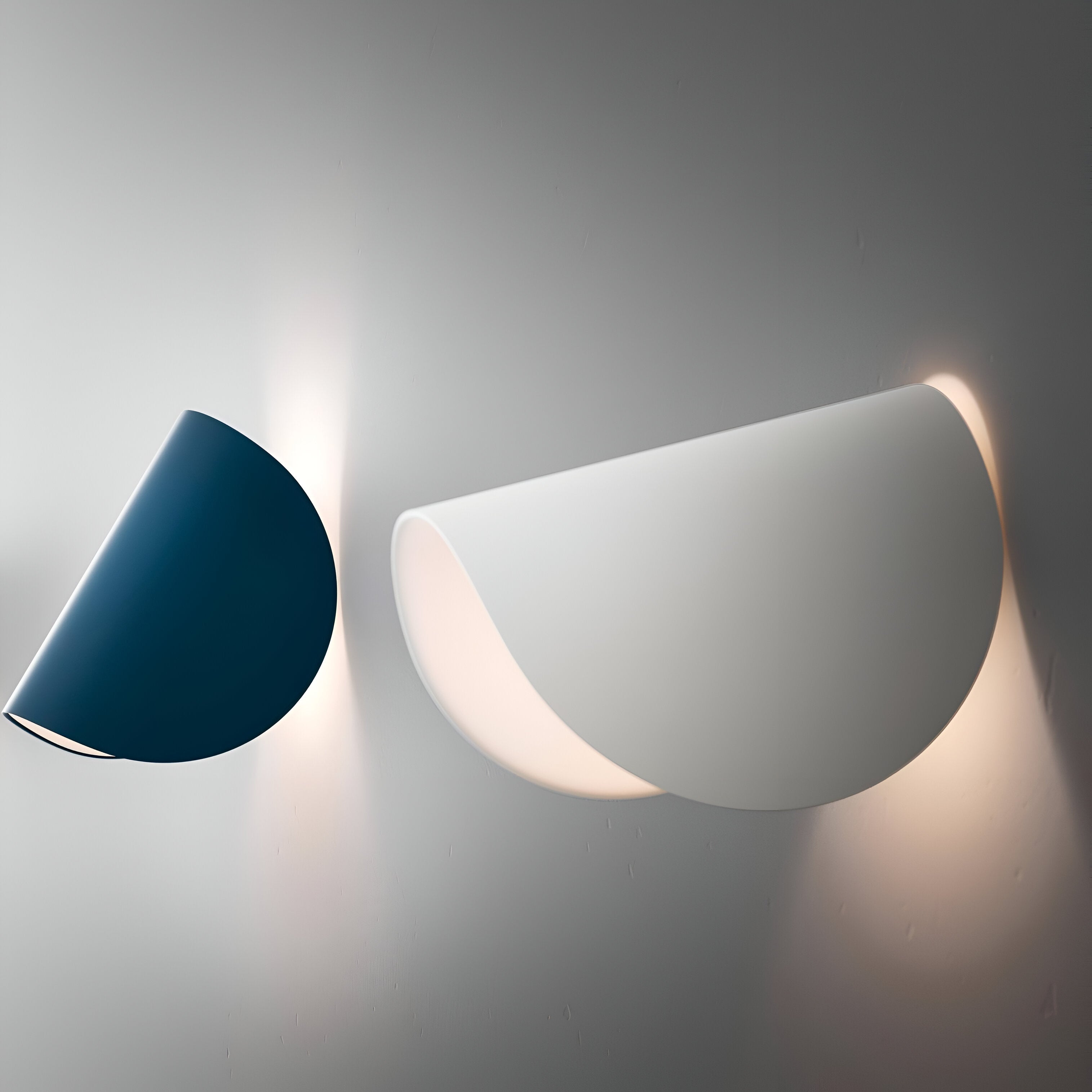 Twist Wandleuchte - Drehbare Wandleuchte aus Metall - Curve Wandlampe