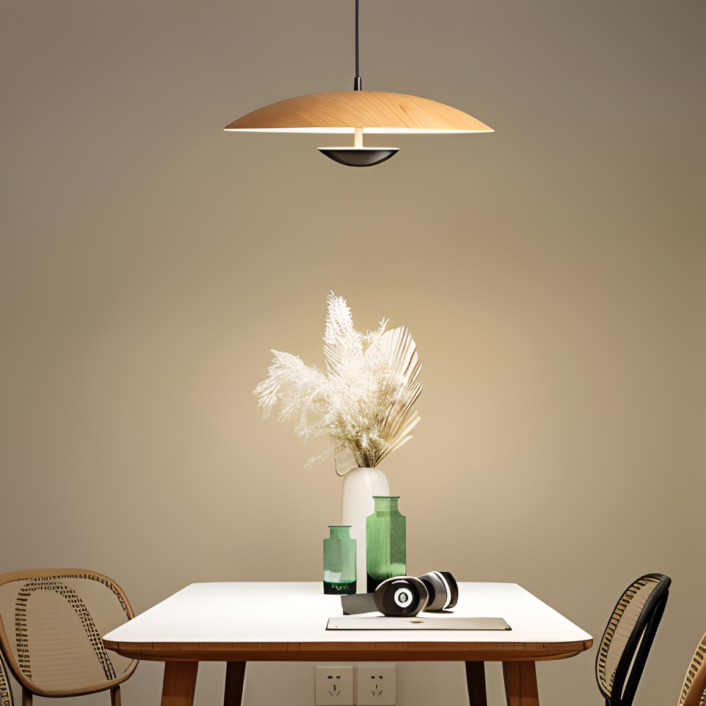 UmbreClash Pendelleuchte - Moderne Regenschirm Inspirierte Acryl Hängelampe - Retro Industrielle Beleuchtung
