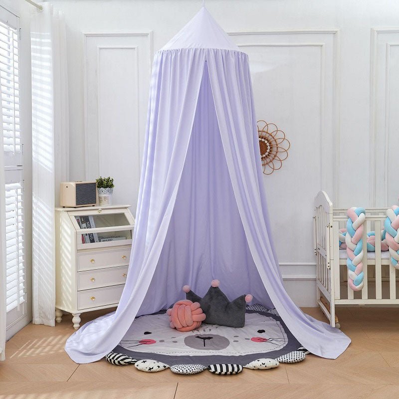 Verspielter Hänge-Bettbaldachin - Atmungsaktives Polyester-Baumwoll-Gemisch für Kinderzimmer Decor 20