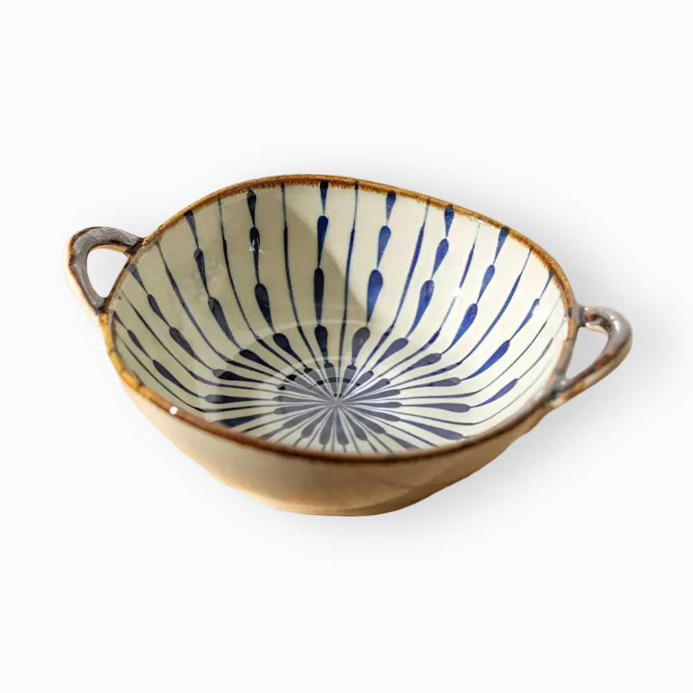 Lebendige Handgefertigte Keramikschalen - Nordic Design Geschirr