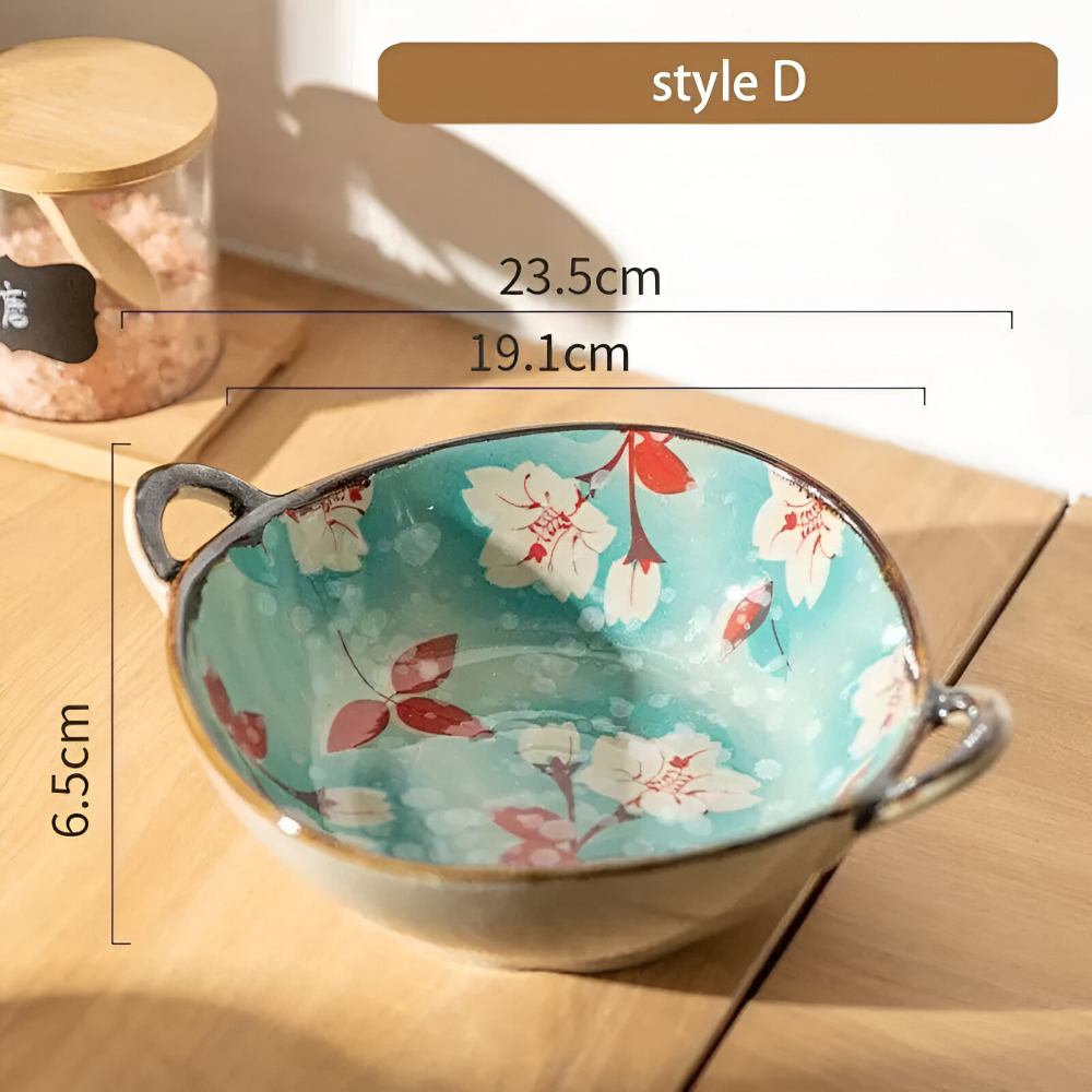Lebendige Handgefertigte Keramikschalen - Nordic Design Geschirr