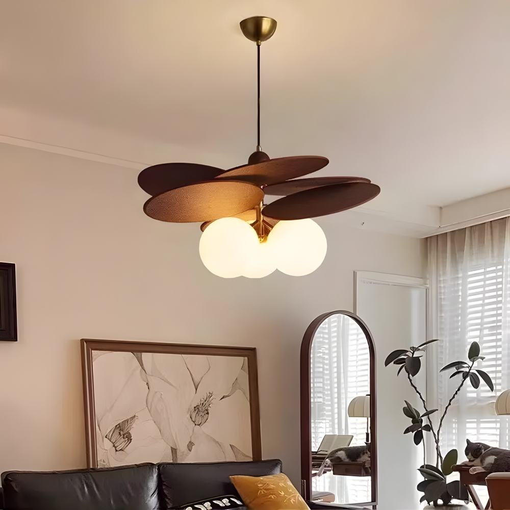 Vintage Rattan Gewebte Pendelleuchte - Retro Hängeleuchte für Stilvolle LED Deckenleuchte für Elegante Dekoration