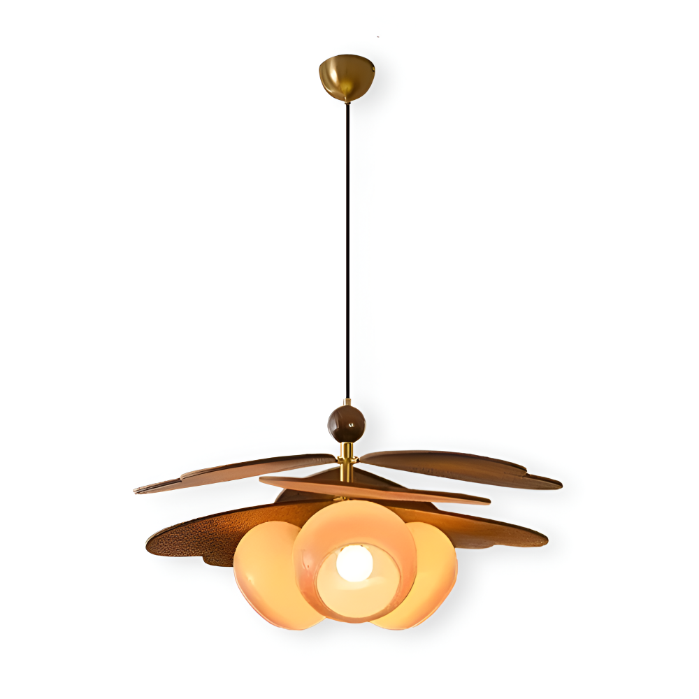 Vintage Rattan Gewebte Pendelleuchte - Retro Hängeleuchte für Stilvolle LED Deckenleuchte für Elegante Dekoration
