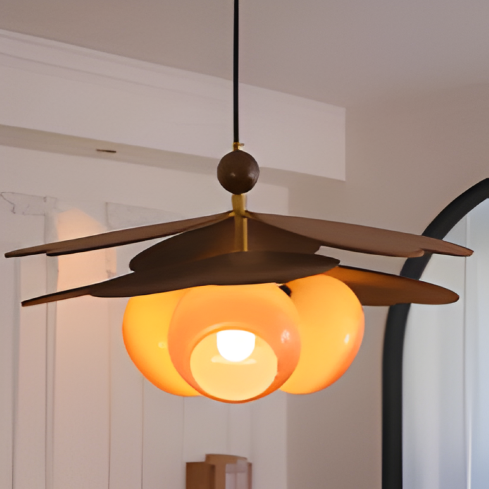 Vintage Rattan Gewebte Pendelleuchte - Retro Hängeleuchte für Stilvolle LED Deckenleuchte für Elegante Dekoration