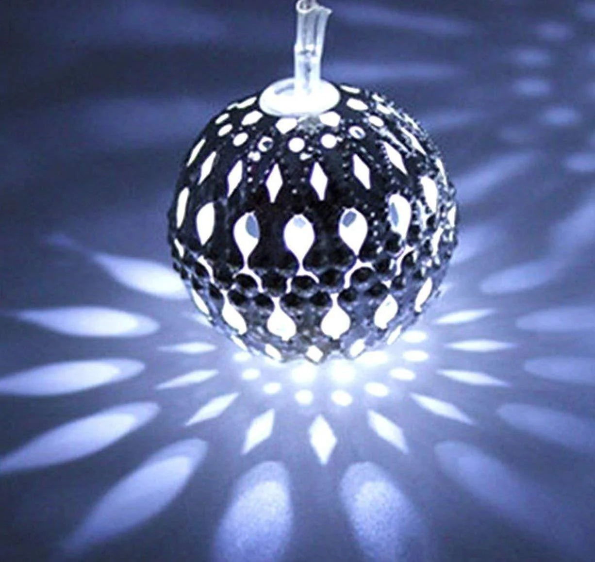 Wasserdichte Solar Lichterkette im Marokkanischen Stil – Ideal für Garten und Terrasse