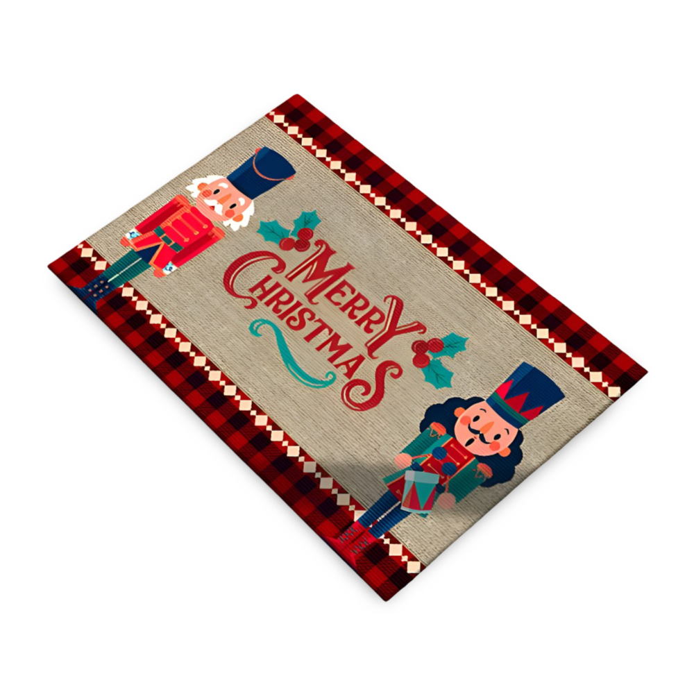 XMerry Türmatte - Dekorative Rutschfeste Nussknacker Christmas Eingangsmatte