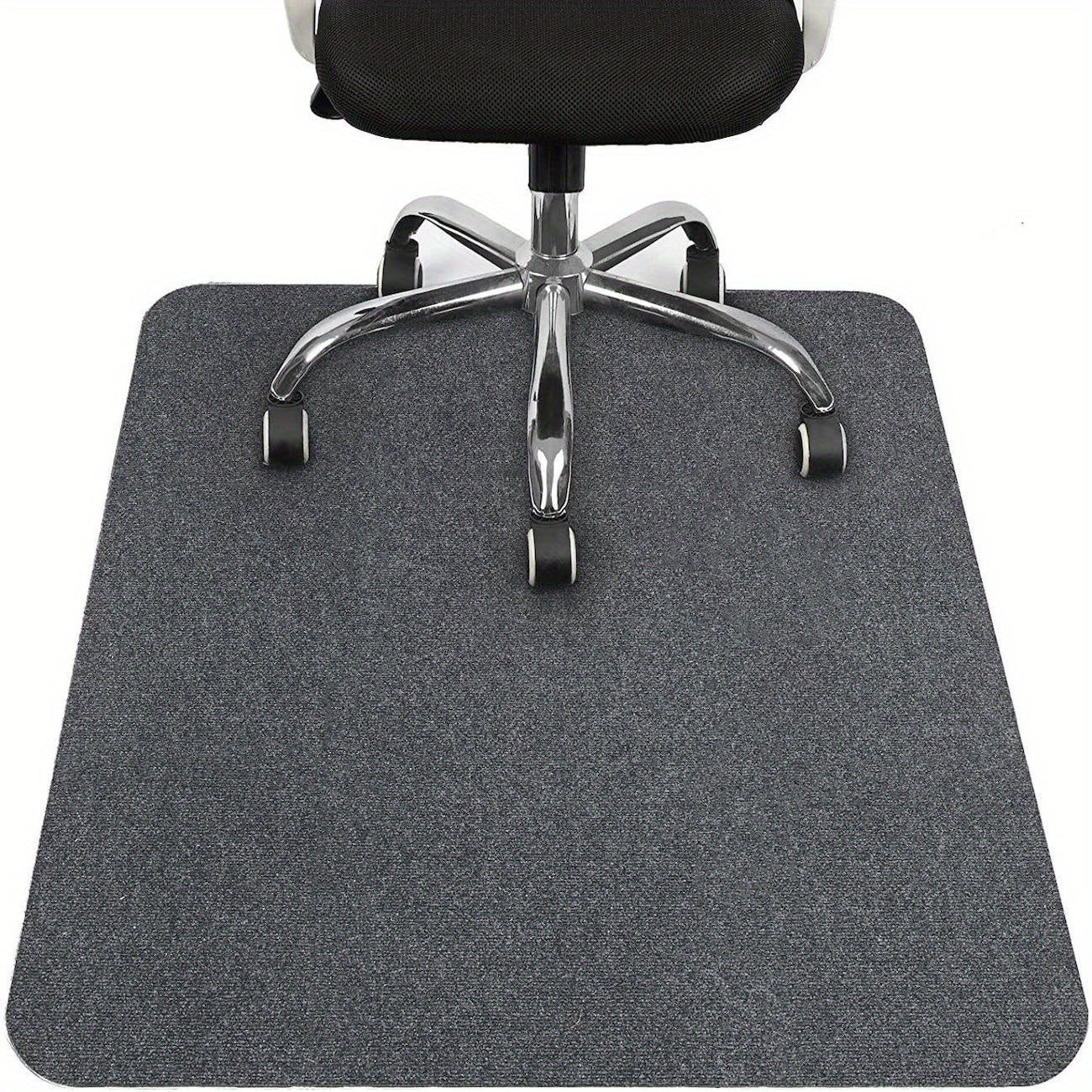 Bürostuhlunterlage für Hartböden 90x120 cm – Zuschneidbare Bodenschutzmatte für Schreibtisch, Büro & Homeoffice