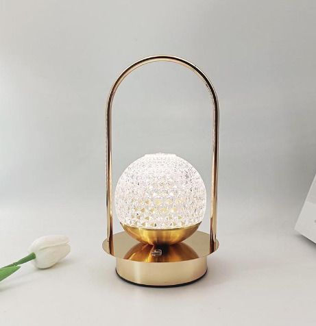 IllumiFlex Tragbare Acryl-Tischlampe - Lampe für Camping - Lampe mit Berührungssteuerung