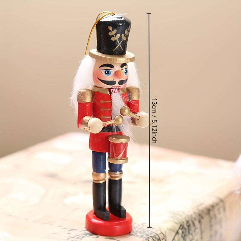 Nussknacker Figur Trommler aus Holz mit Höhenangabe (Herstellerangabe 13 cm)