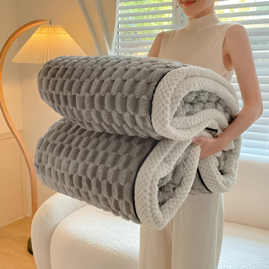 FleeceDream Premium Plüsch-Fleecedecke - warm und bequem für Couch, Bett und Reise