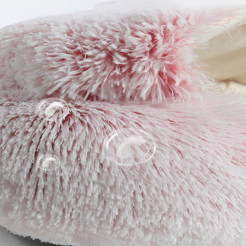 WarmPaws - 2-in-1 Warmes und Kuscheliges Rundbett für Kleine Hunde und Katzen