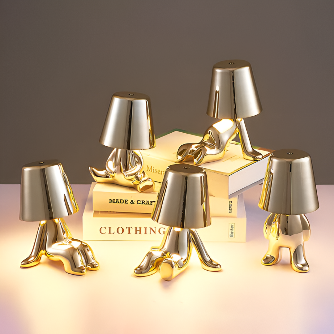 The Philosopher - Elegante LED-Leuchte, USB-betrieben, kabellos dimmbar