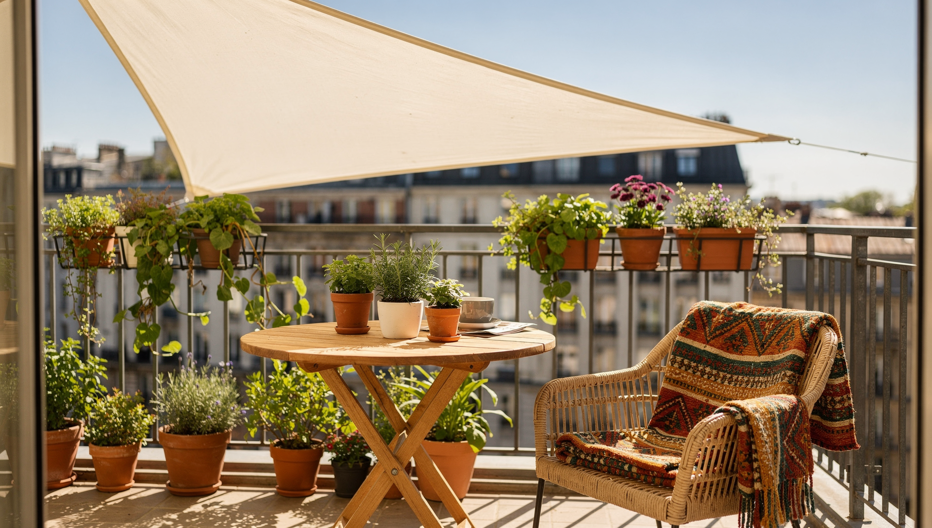 Sonnensegel Balkon: So schaffst du dir eine schattige Wohlfühloase im Freien