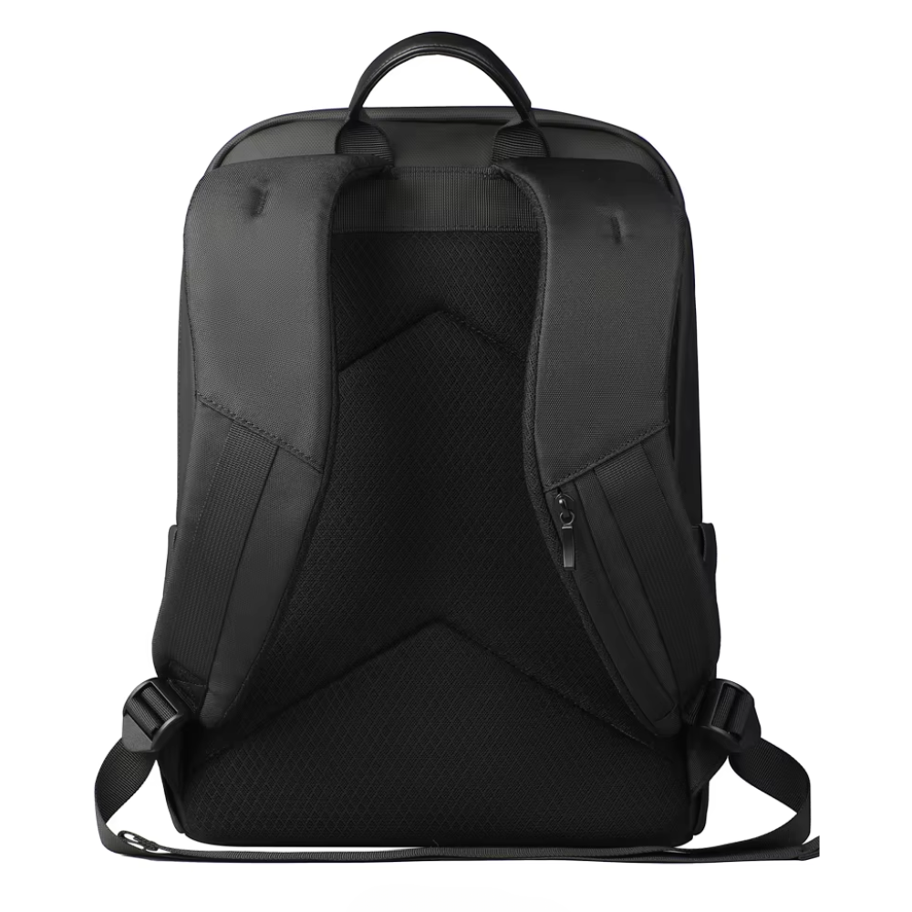 Eleganter Business Laptop Rucksack für Herren - Wasserdichter 15,6” Tagesrucksack mit Klappe