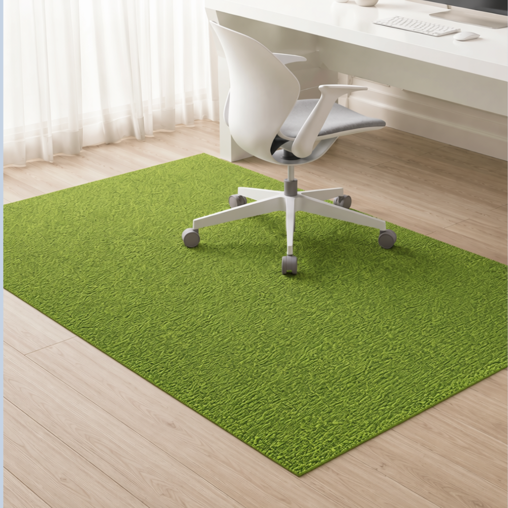 Moderne Schreibtischstuhlmatte - Strapazierfähiges Polyester für Büro & Home Office