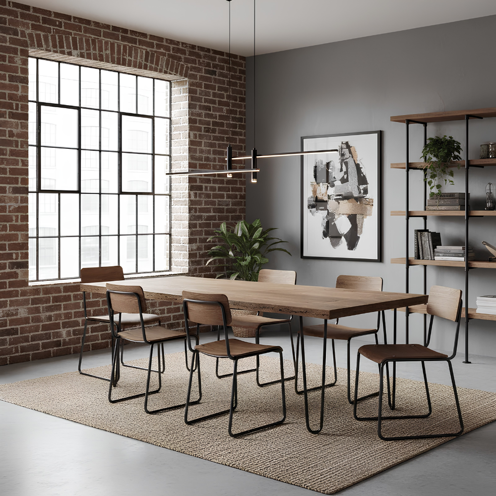 Lineare Pendelleuchte in Schwarz – Höhenverstellbare Metalllampe mit dimmbarem warmem Licht