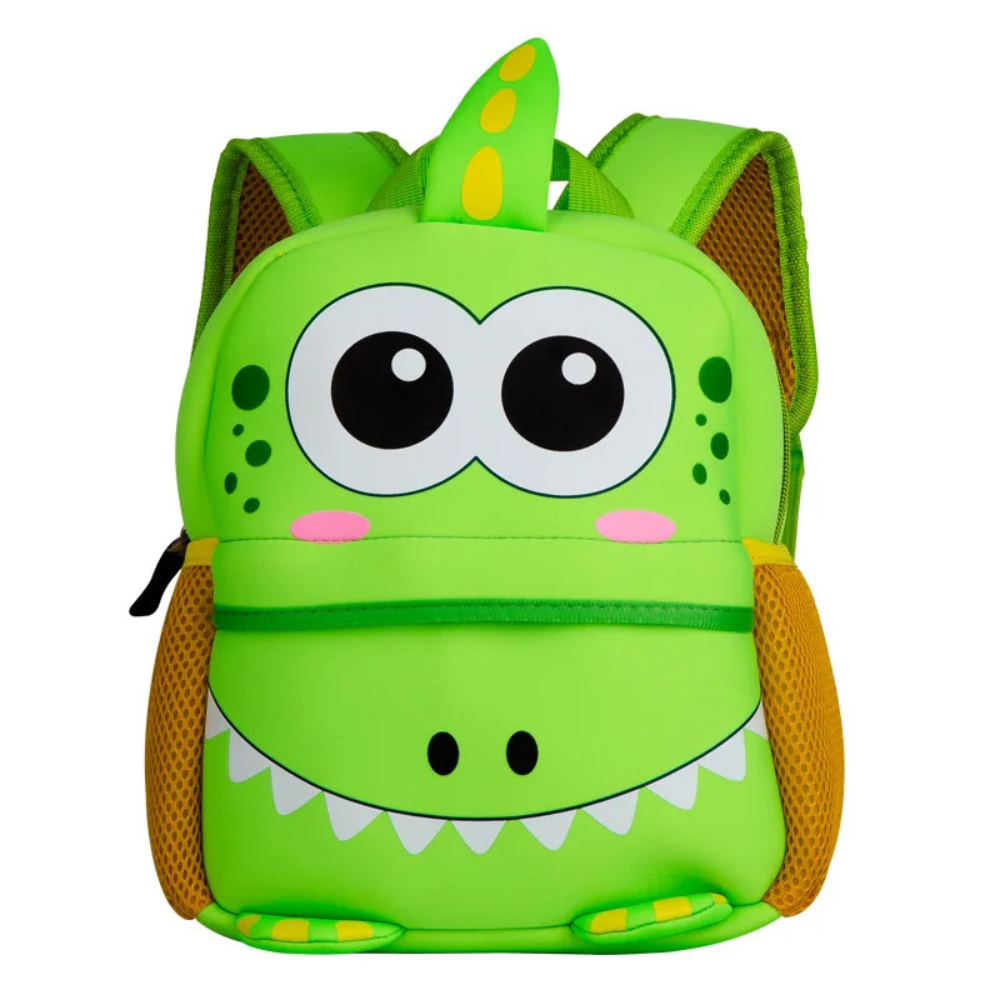 3D-Tier-Rucksack 21 × 8 × 26 cm – Leichter Kindergartenrucksack aus Polyester für 2–5 Jahre