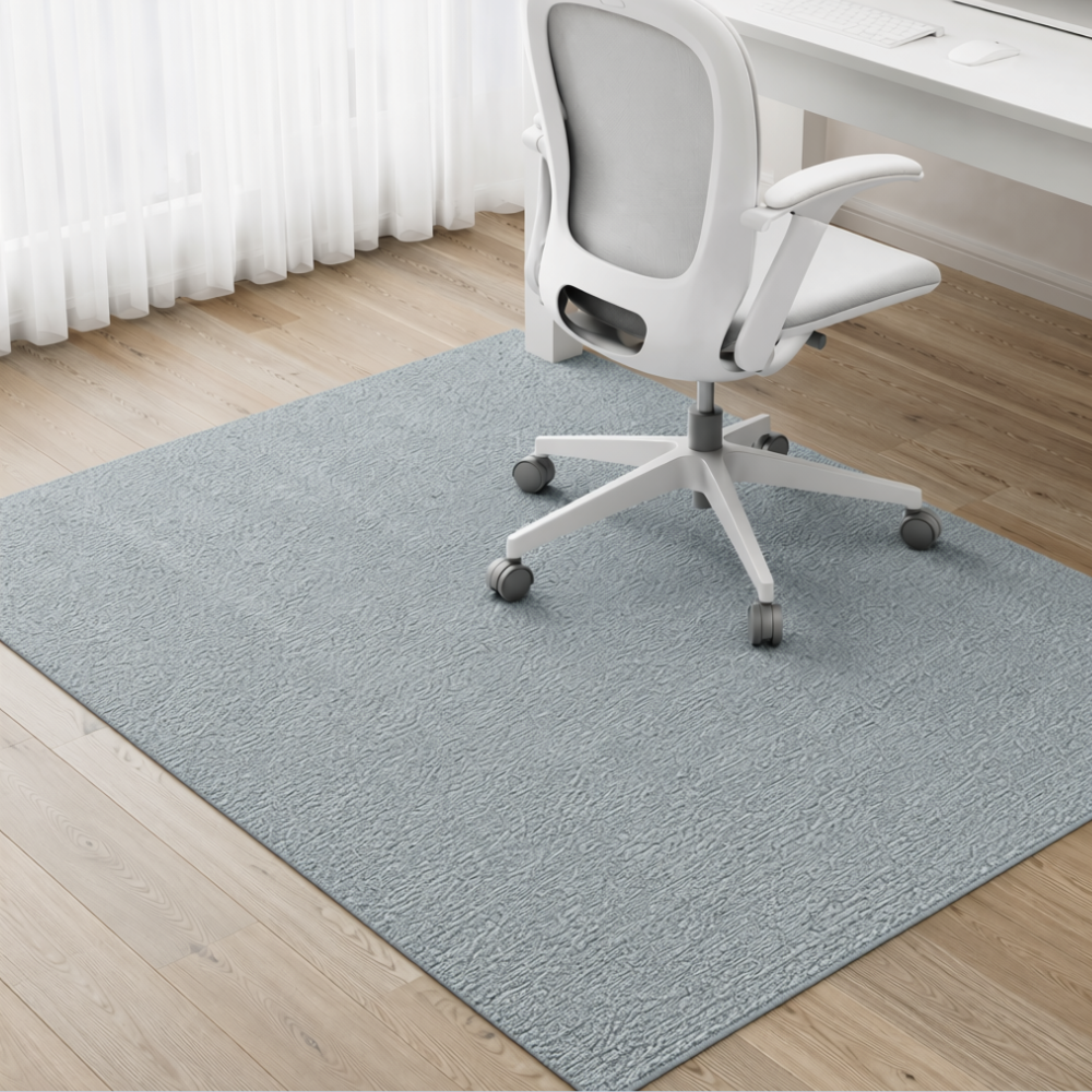 Moderne Schreibtischstuhlmatte - Strapazierfähiges Polyester für Büro & Home Office