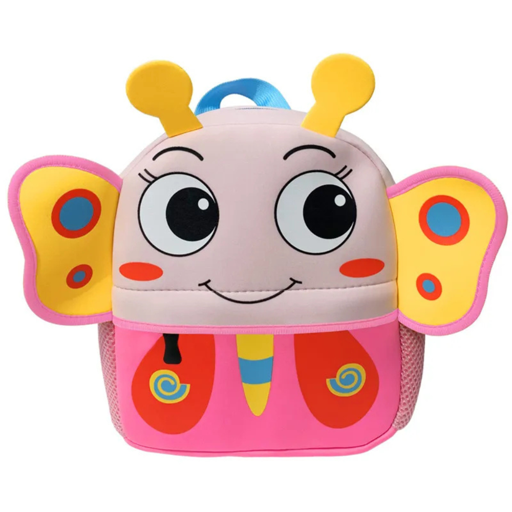 3D-Tier-Rucksack 21 × 8 × 26 cm – Leichter Kindergartenrucksack aus Polyester für 2–5 Jahre