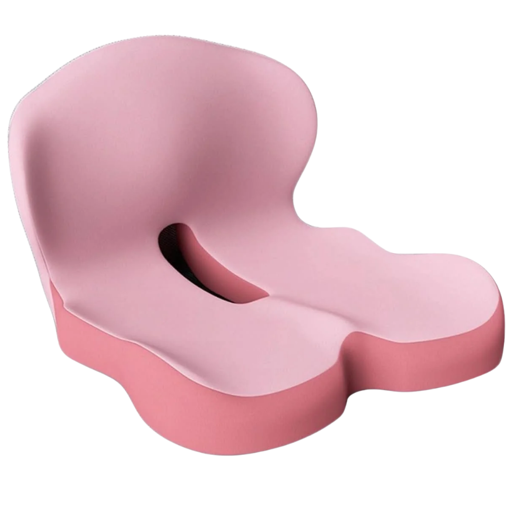Orthopädisches Sitzkissen für bessere Haltung - Rutschfester Memory-Schaum Kissen für Stühle