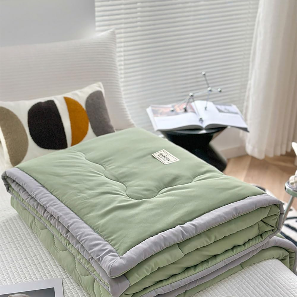 Kühlende Sommerdecke – Leichte atmungsaktive Bettdecke für Schlafzimmer, Sofa & Wohnheim